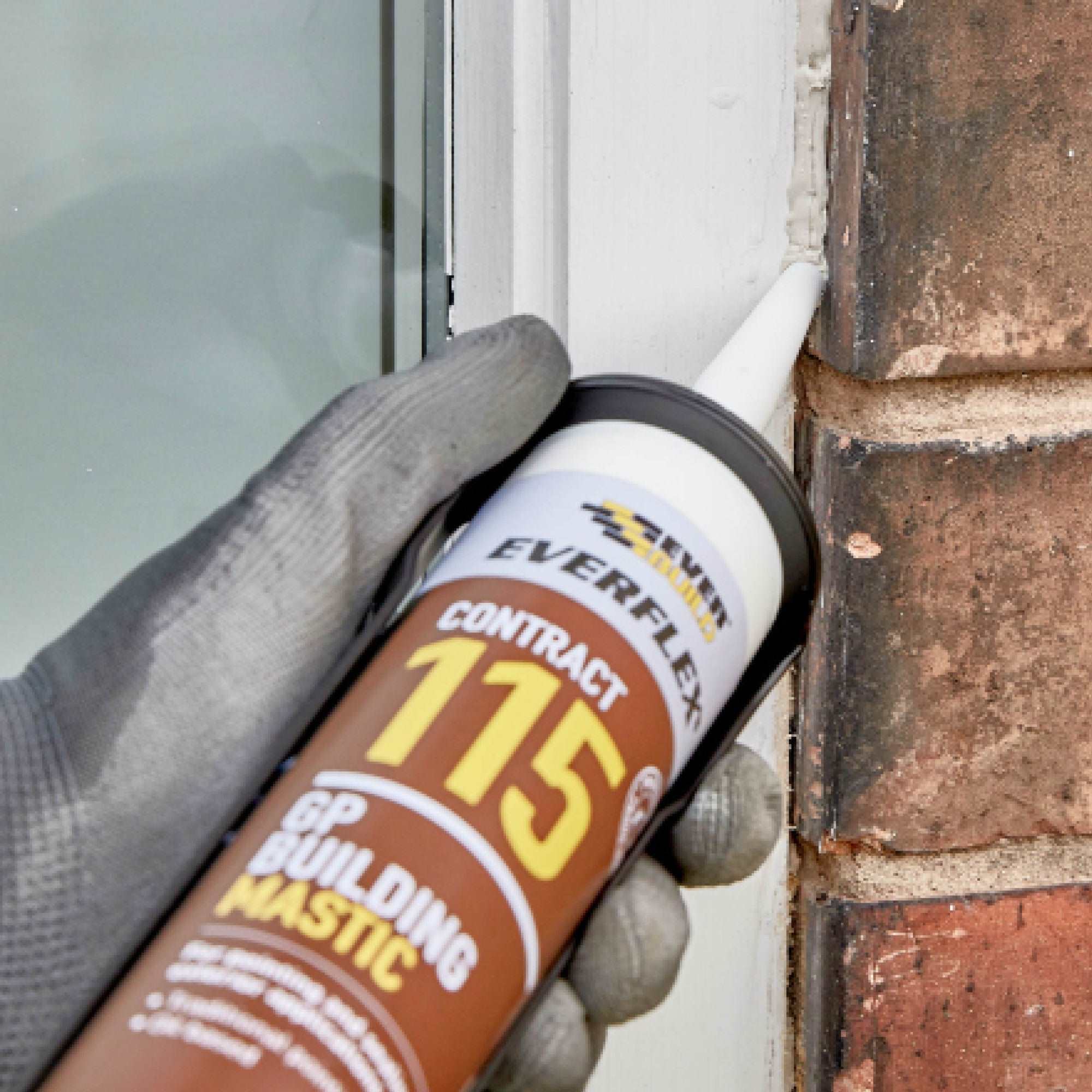 Everbuild Professional Caulk, Sealant, Adhesive Application Gun For Up To C3/310 ml Cartridges